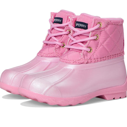 Sperry Kids Girls Port Boot Snow Boot, Pink, 6 M U