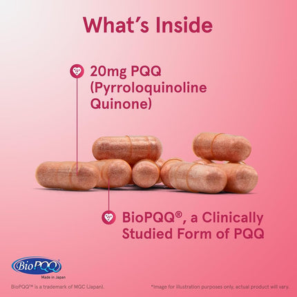 Jarrow Formulas Pyrroloquinoline Quinone, Supports Heart and Cognitive Function, 20 mg, 30 Caps