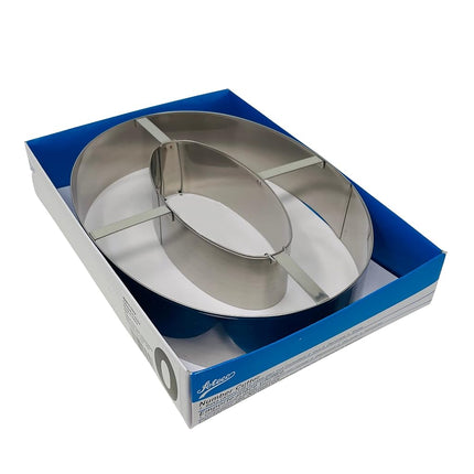 Ateco Large Number 0 Stainless Steel Cookie Cutter