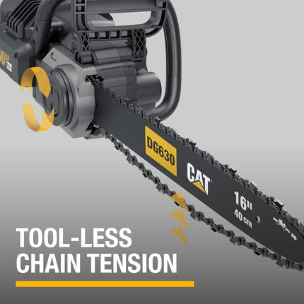 CAT� DG630 60V 16" Brushless Chain Saw- 2.5Ah Battery & Charger Included