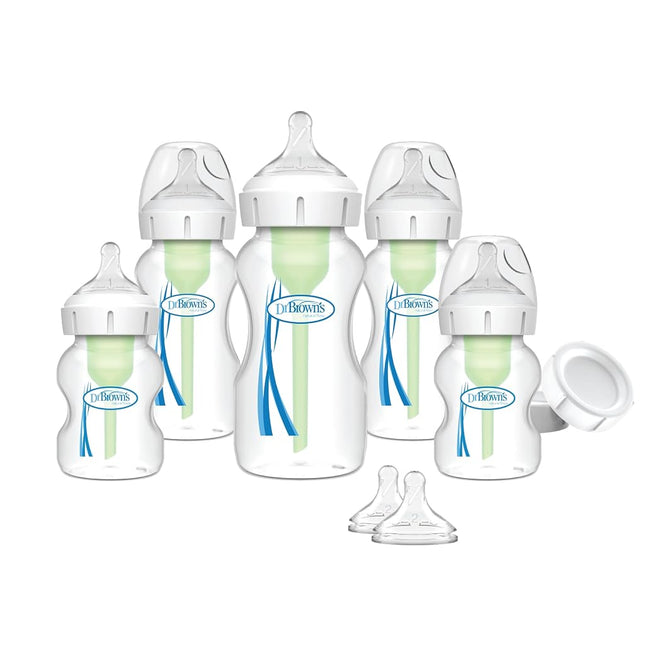 Dr. Brown's Options+ Anti Colic Wide Neck Newborn Feeding Set
