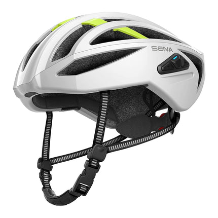 Sena Adult R2 Smart Road Cycling Helmet, Matte White, L
