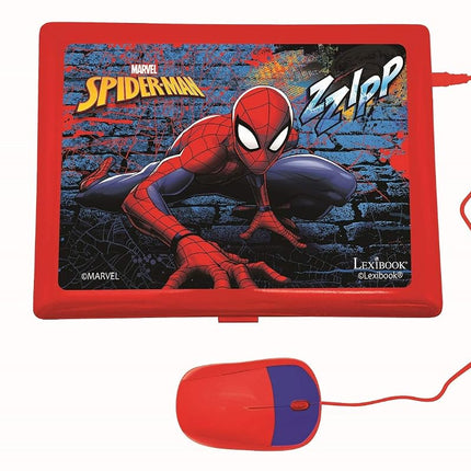 Lexibook, Spider-Man Educational Laptop for kids, JC598SPi2