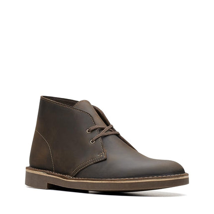 Clarks Men's Bushacre 2 Chukka Boot, Dark Brown, 9.5 UK