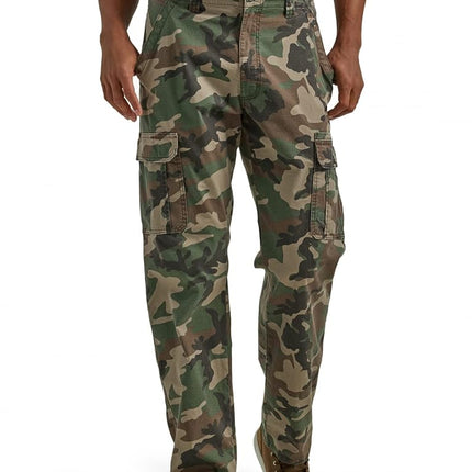 Wrangler Authentics Men's Relaxed Fit Stretch Carg
