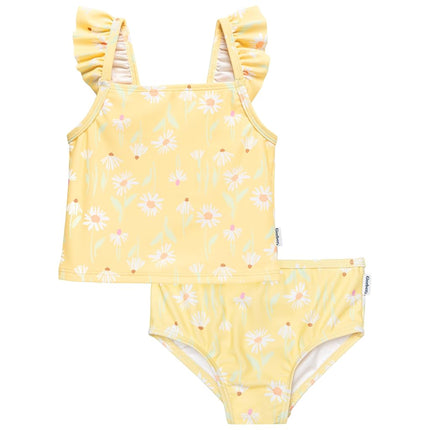 Gerber Girls' Two-Piece Swimsuit, Daises, 4T