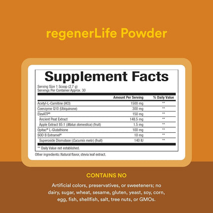 Regener Life™, 2.86 oz (81 g), Natural Factors