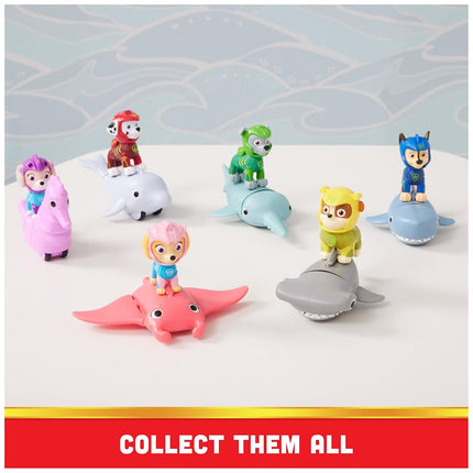 Paw Patrol, Aqua Pups Marshall and Dolphin Action Figures Set, Kids’ Toys for Ages 3 and up