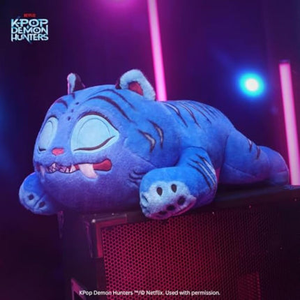 Kpop Demon Hunters 18-inch Sleeping Derpy Tiger - Ultra-Soft Collectible Movie Character - Hug-Ready Pillow Plush for Fans & Collectors - Ages 6+