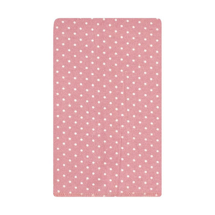 Hudson Baby Unisex Baby Cotton Flannel Burp Cloths, Dusty Rose Floral 10-Pack, One Size