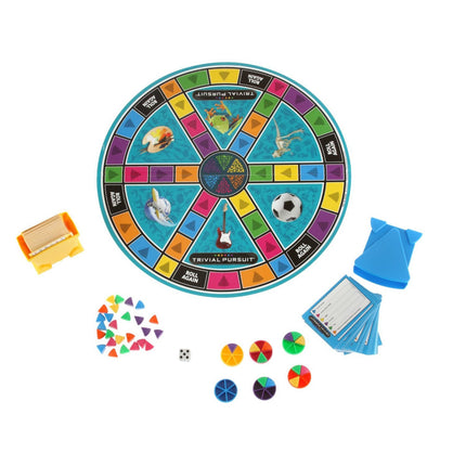 Juego Trivial Pursuit Edición Familiar de Hasbro (edición en inglés)