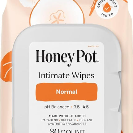 The Honey Pot Company - Normal Wipes for Intimate 