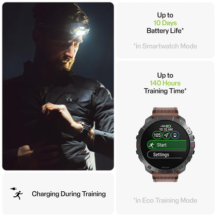 Polar Grit X2 Pro Outdoor GPS Watch Sapphire