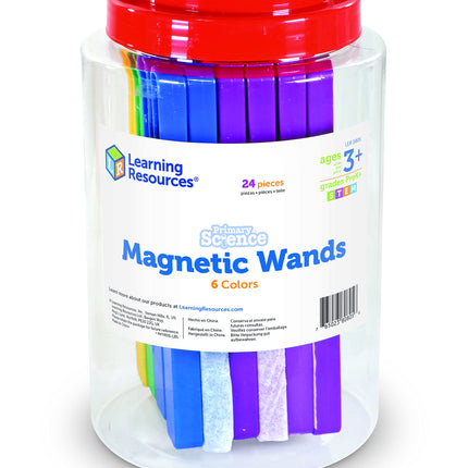 Varitas Magnéticas de Learning Resources (Juego de 24 en Tubo)