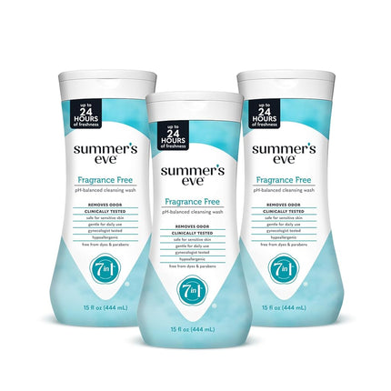 Summer's Eve Cleansing Wash | Fragrance Free | Gyn