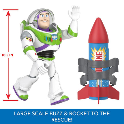 Mattel Disney and Pixar Toy Story Rocket Rescue Buzz Lightyear