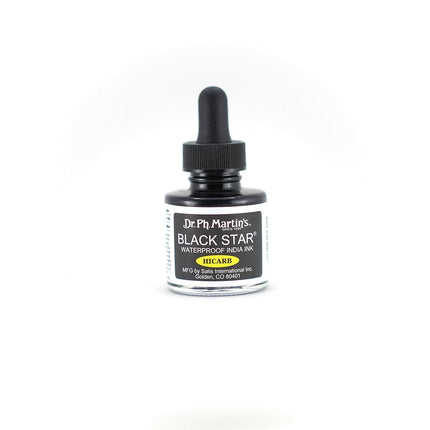 Dr. Ph. Martin's Black Star India (Hi-Carb) Ink Bo
