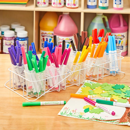 Colorations Air-Tight No-Mess Paint Cups for Kids Classroom and At Home Supplies for Young Artists (10 Pack)