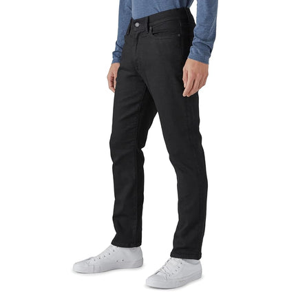 Jean coupe athlétique Lucky Brand 410 pour homme, délavage noir, 38W x 30L