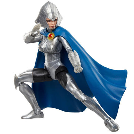 Marvel Hasbro Legends Series Wolverine and Lilandra Neramani 2 Pack 6" Adult Collectible Figures 50th Anniversary Comic Book, Blue, Yellow, White, Gold