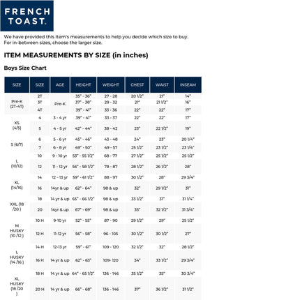 French Toast - Pantalon Chino en Twill Extensible Coupe Droite à Taille Ajustable pour Garçon, Uniforme Scolaire Bleu Marine, 12 Robuste, Uniforme Scolaire Bleu Marine, 12 Robuste