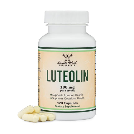 Double Wood Supplements Luteolin Supplement 100mg 