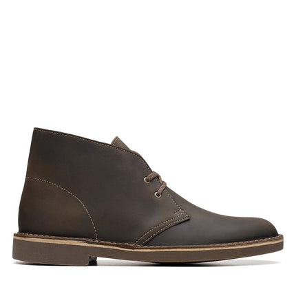 Clarks Men's Bushacre 2 Chukka Boot, Dark Brown, 9.5 UK