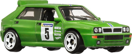 Hot Wheels Car Culture Premium 6-Pack, Set of 6 Die-Cast 1:64 Scale Euro Style Vehicles with Elevated Deco (Styles May Vary)