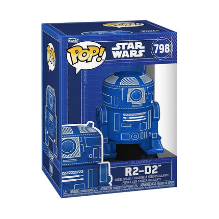 Funko POP! Star Wars: R2-D2 (Blueprint)