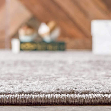 Unique Loom Trellis Frieze Collection Lattice Moroccan Geometric Modern Light Gray Runner Rug (2' 0 x 13' 0)