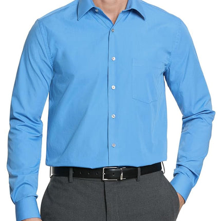 Van Heusen Men's Dress Shirt Regular Fit Poplin So