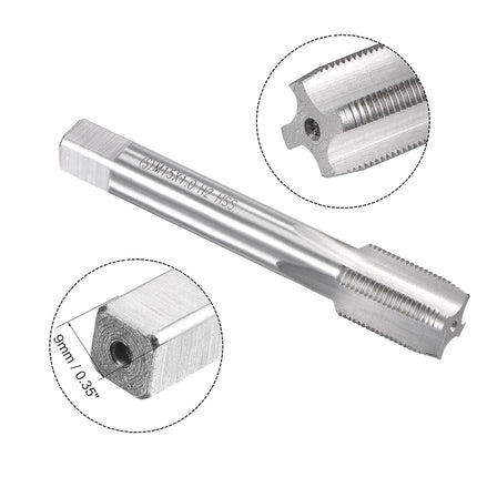 uxcell M15 x 1mm Metric Tap and Die Set, Machine Thread Screw Tap with Round Threading Die, Tap & Die Kit for Nut Screw Bolt Thread Repair