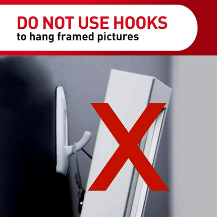 Command Large Utility Hook Mega Pack, White, 14-Hooks, 16-Strips (17003-MPES)
