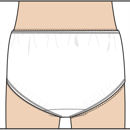 Disney Princess Girls Potty Training Pants Panties Underwear Toddler 7-Pack Size 2T 3T 4T