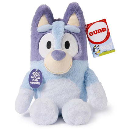 GUND Bluey Sustainably Soft Plush, Made with Recycled Materials, Stuffed Animals for Kids & Toddlers, Blue, 13�