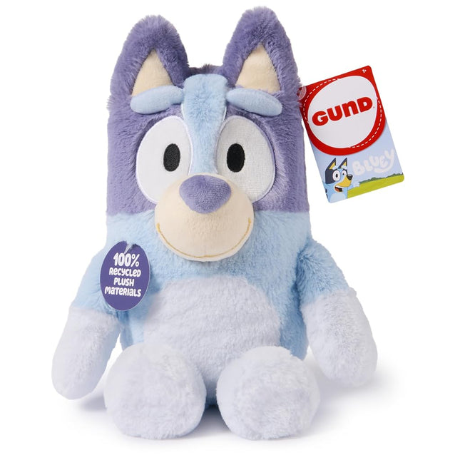 GUND Bluey Sustainably Soft Plush, Made with Recycled Materials, Stuffed Animals for Kids & Toddlers, Blue, 13�