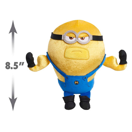 Minions Illumination Despicable Me 4 Squooshy Plush Mega Dave, Kids Toys for Ages 3 Up by Just Play