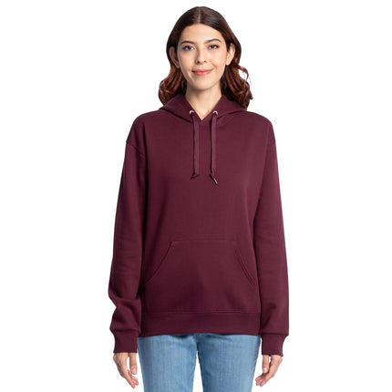 Fruit of the Loom Unisex's Eversoft Fleece Hoodies, Full Zip, Moisture Wicking & Breathable, Sizes S-4x Shirt, Maroon Pullover, Large