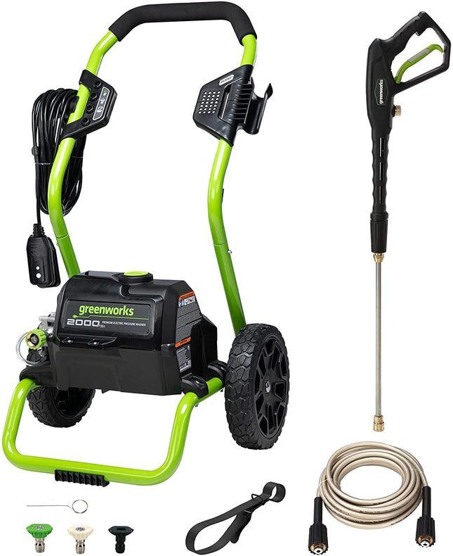 Greenworks 2000 PSI (13 Amp) Electric Pressure Was