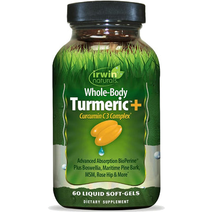 Irwin Naturals Body-well Turmeric Plus Supplement,