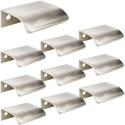 LC LICTOP Thick Curved Edge Pull Handles, 50mm/1.9