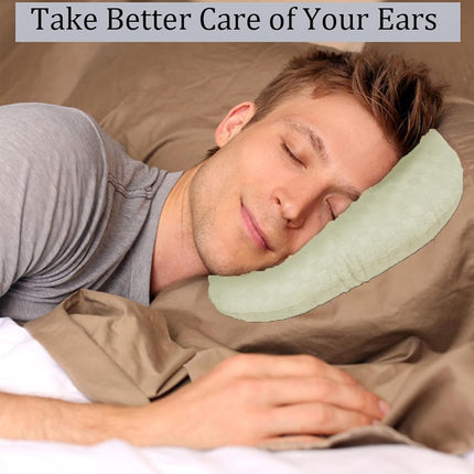 Wuronsa Ear Piercing Pillow with Hole for Cartilage Piercings, CNH Support