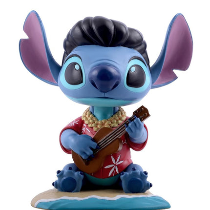 NECA Disney's Lilo & Stitch 6.5" Blue Hawaiian Elvis Stitch Head Knocker Bobblehead