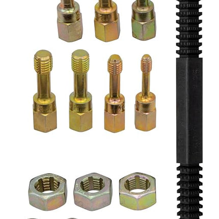 Lang Tools 2584 15-Piece Metric Thread Restorer Set, Black, Gray