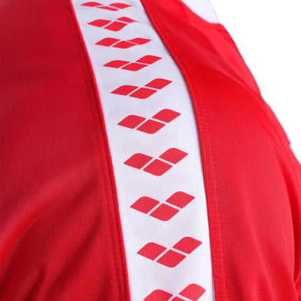 Arena Men's Relax Iv Team Full-Zip Track Jacket, Red/White/Red, S