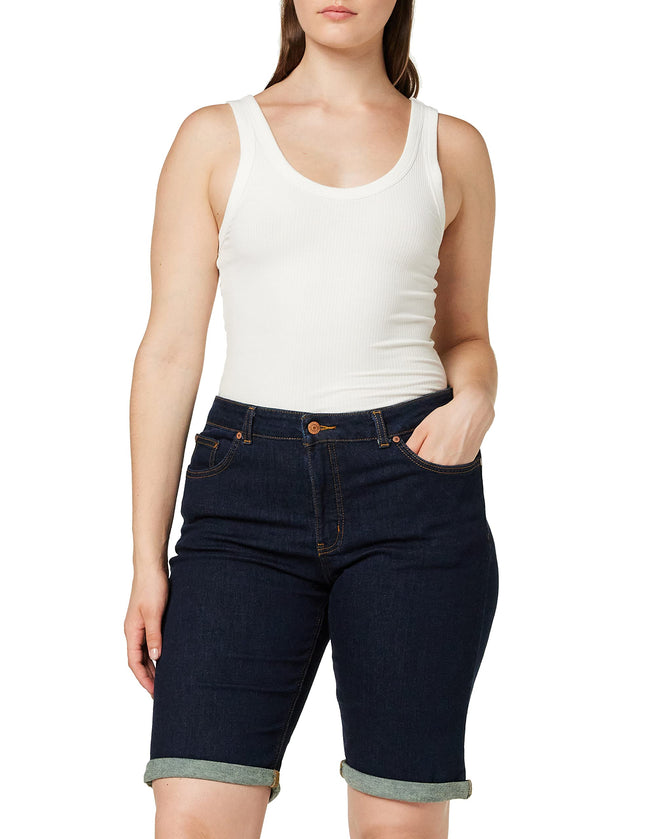 Dickies Womens Perfect Shape Denim Bermuda Shorts,