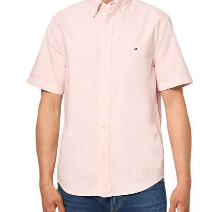 Tommy Hilfiger Mens Short Sleeve Oxford Shirts in 