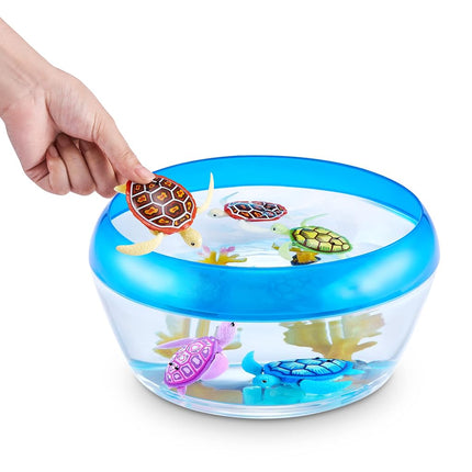 Robo Turtle Robotic Swimming Turtle Toy (2 Pack, Green & Pink) ZURU – Battery Powered Water and Outdoor Pool Toy for Kids, Toddlers, and Pets | Swimming Bath Fun, Includes Accessories