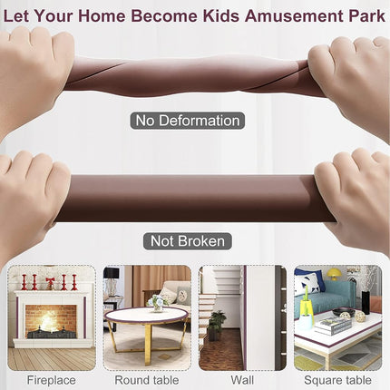 Baby Proofing Edge Corner Protectors, 20.5FT Furniture Table Bumper Guards