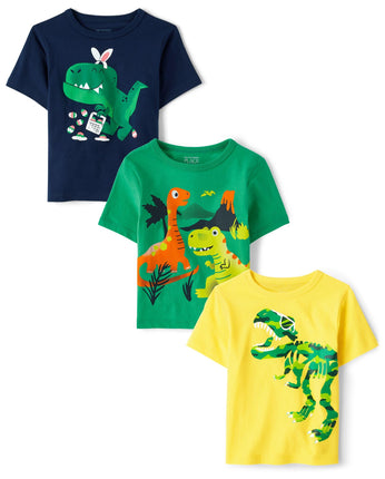 The Children's Place Baby and Toddler Boys' Dino S